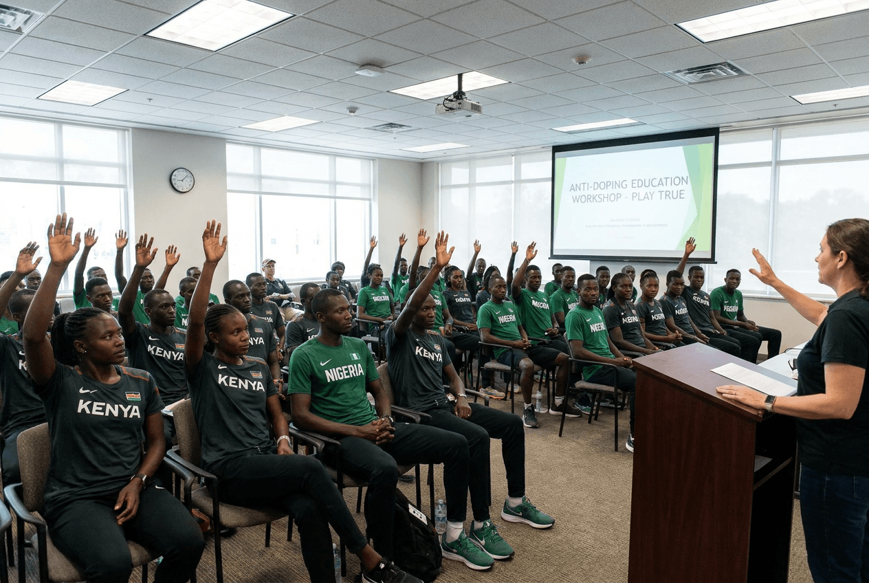Workshop for Coaches and Support Personnel Held in Accra