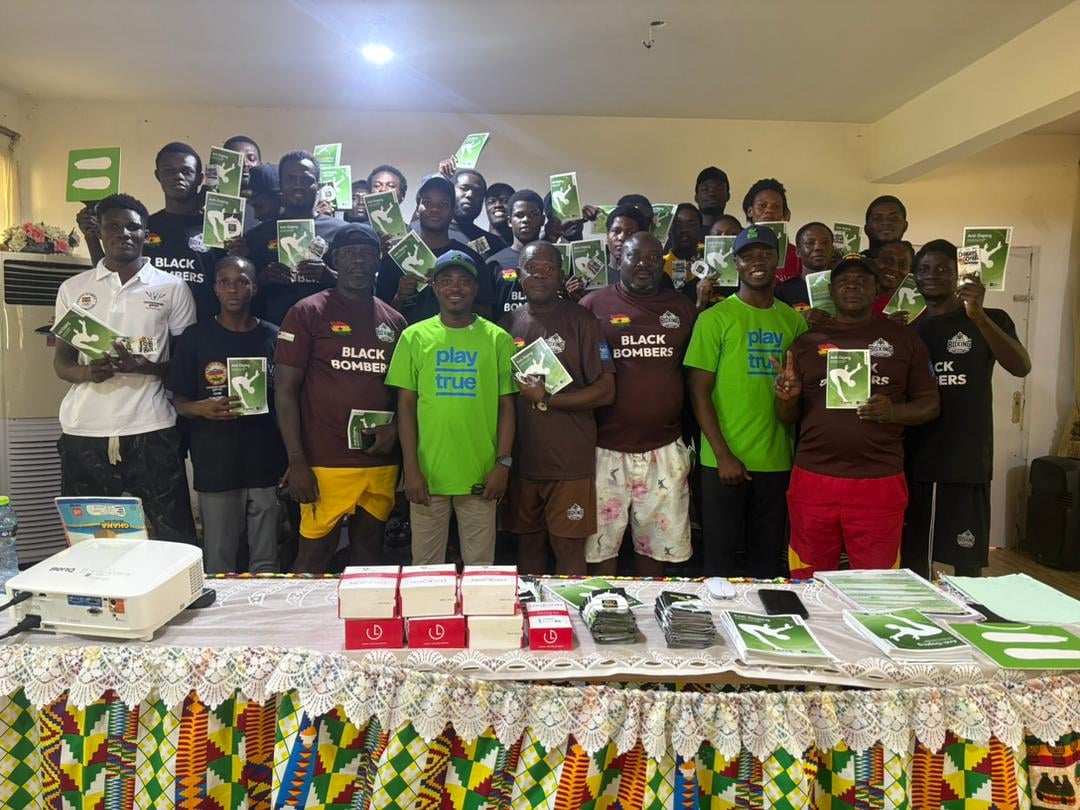 Athletes and support personnel receive clean sport information and educational materials.