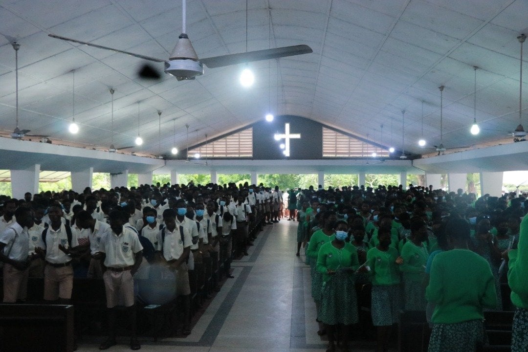 A wide-reaching clean sport awareness session delivered to students at a school gathering.
